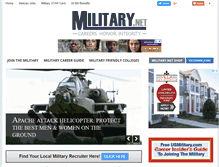 Tablet Screenshot of military.net
